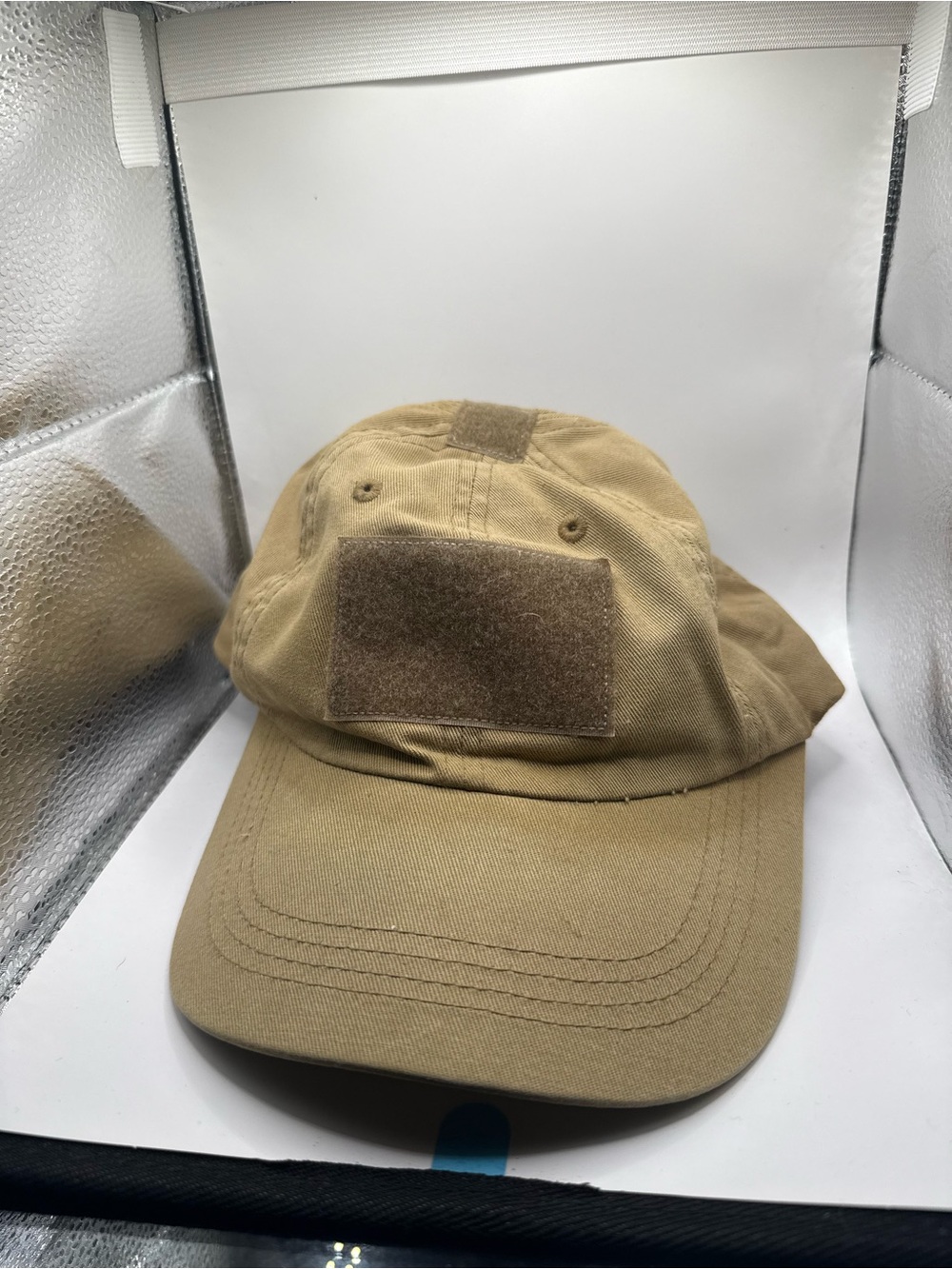 Tactical Velcro Patch Baseball Cap - Tan/Coyote
